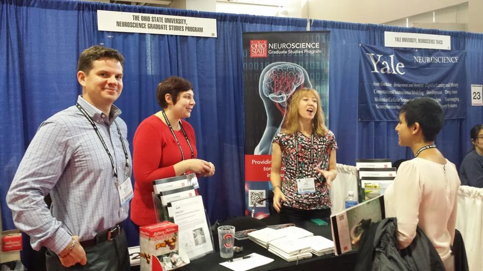 Society for Neuroscience Graduate Fair 2014 in Washington, DC